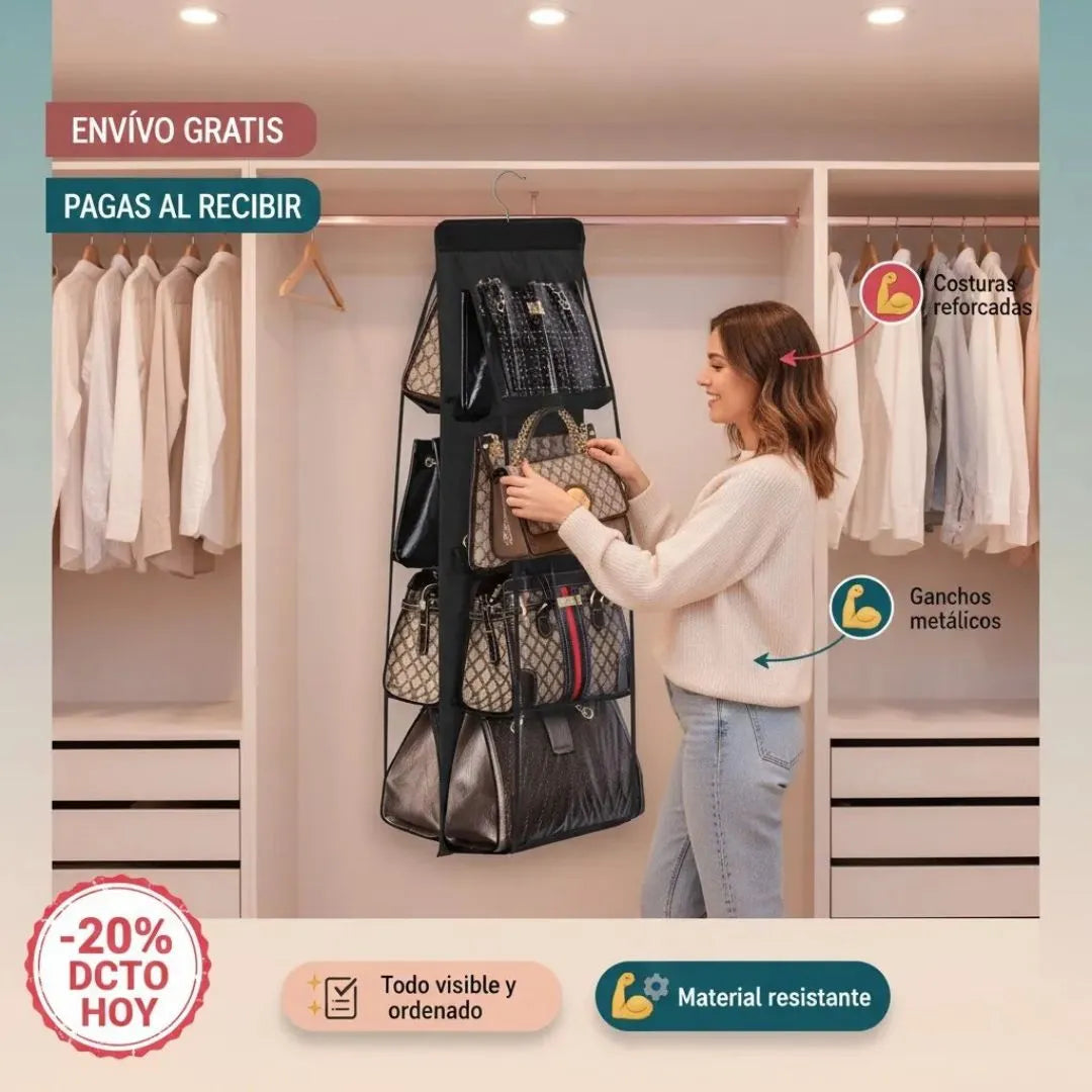 ClosetZen™ El Organizador que te Devuelve el Orden y el Tiempo Perdido en tu Closet