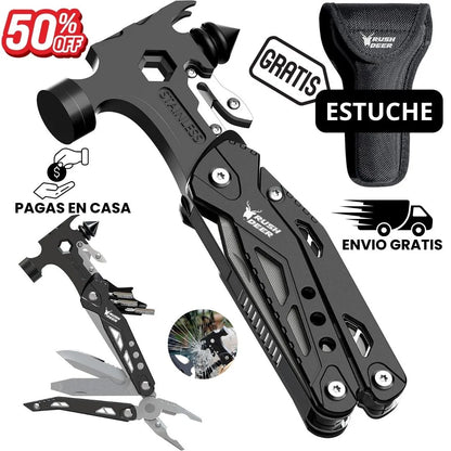 Martillo Titan Pro 19 La Multiherramienta de Acero Inoxidable Definitiva para Todo Terreno 🔧🔥