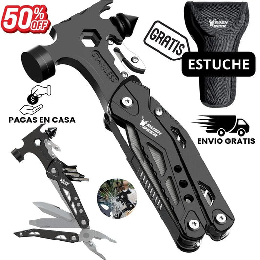 Martillo Titan Pro 19 La Multiherramienta de Acero Inoxidable Definitiva para Todo Terreno 🔧🔥