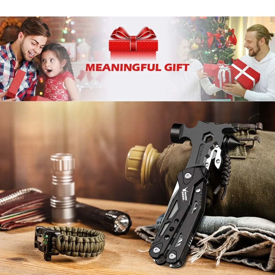 Martillo Titan Pro 19 La Multiherramienta de Acero Inoxidable Definitiva para Todo Terreno 🔧🔥