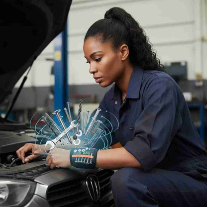 Brazalete Magnético Pro™: La forma más práctica de tenerlo todo a la mano
