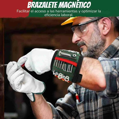 Brazalete Magnético Pro™: La forma más práctica de tenerlo todo a la mano