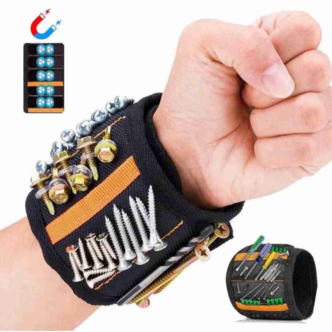 Brazalete Magnético Pro™: La forma más práctica de tenerlo todo a la mano